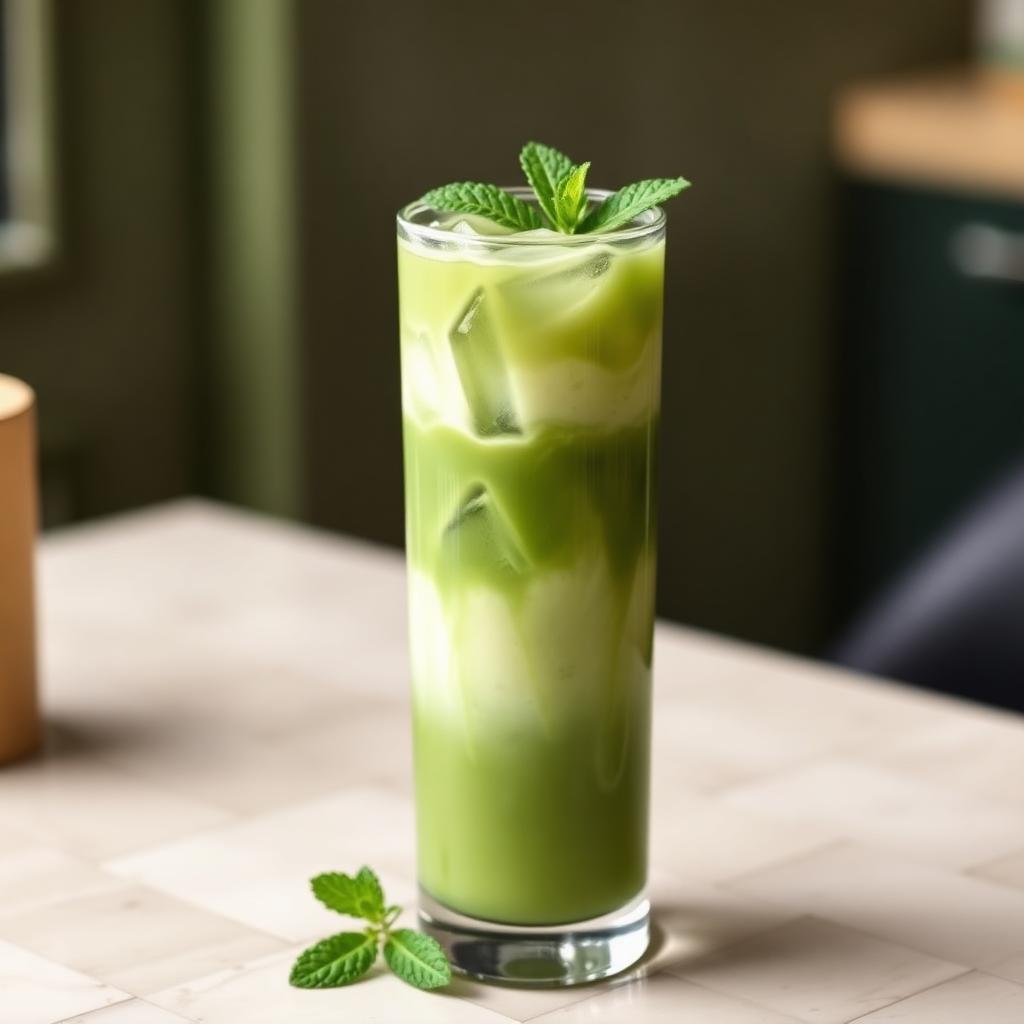 Iced matcha
